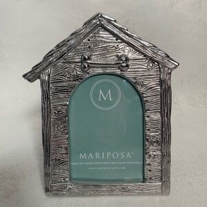 NWOT Mariposa Silver Dog House 4x6 Frame
